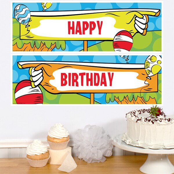 Birthday Direct's Story-Time Birthday Two Piece Banners