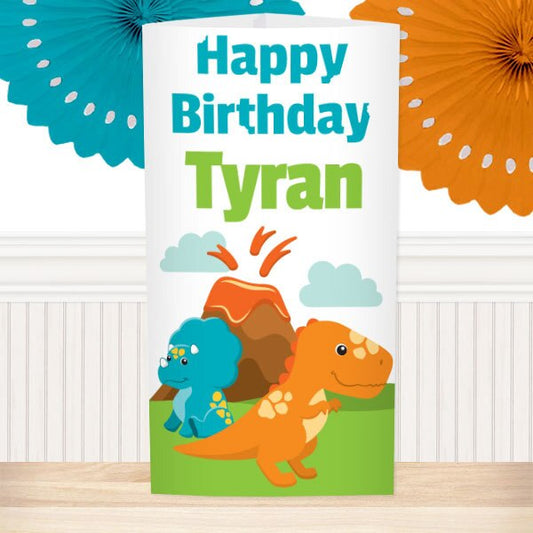 Birthday Direct's Little Dinosaur Birthday Custom Centerpiece