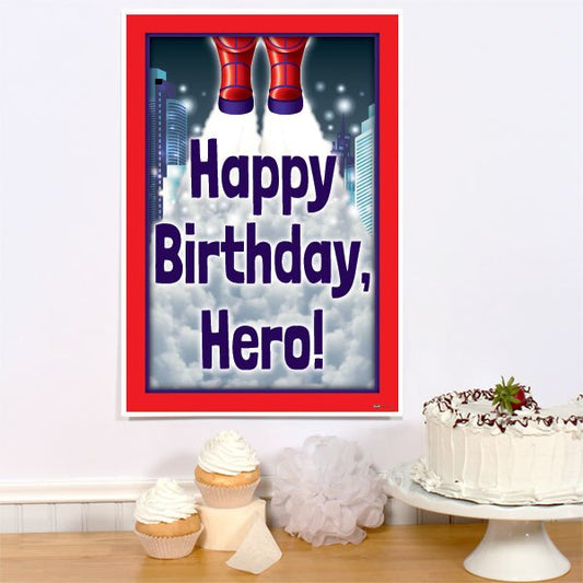 Birthday Direct's Hero Helper Birthday Sign