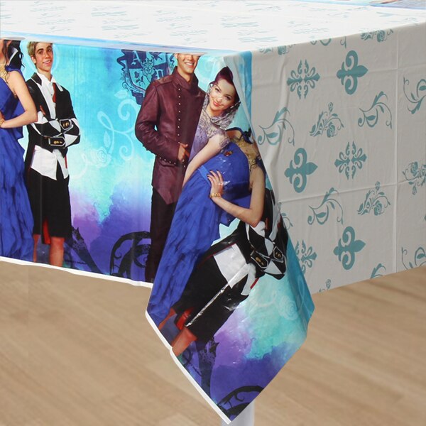 Disney Descendants Table Cover, 54 x 96 inch, each